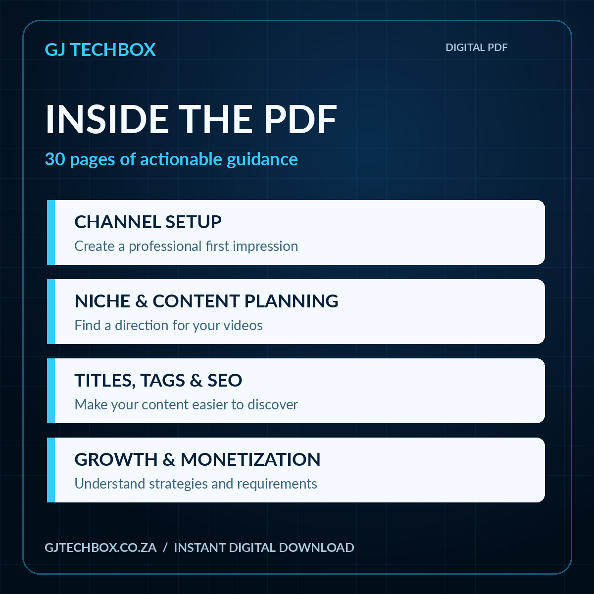 YouTube Channel Optimization Asset Kit