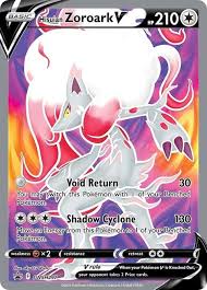 Hisuian Zoroark V SWSH297 Black Star Promo Near Mint