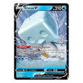 Eiscue V 055/192 card pictured with snowflake stamp