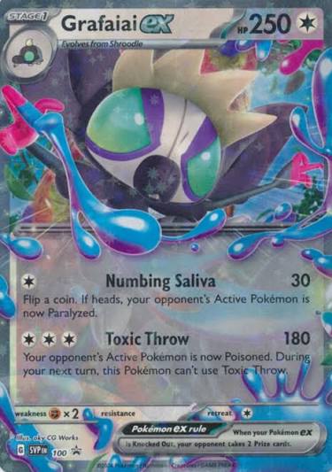 Grafaiai ex Jumbo Promo Card SVP 100 Near Mint