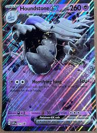 Houndstone ex Jumbo Promo Card SVP 162 Near Mint holographic