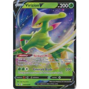 Virizion V Jumbo Promo Card SWSH295 Near Mint