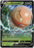Hisuian Electrode V Jumbo Promo Card SWSH294 Near Mint